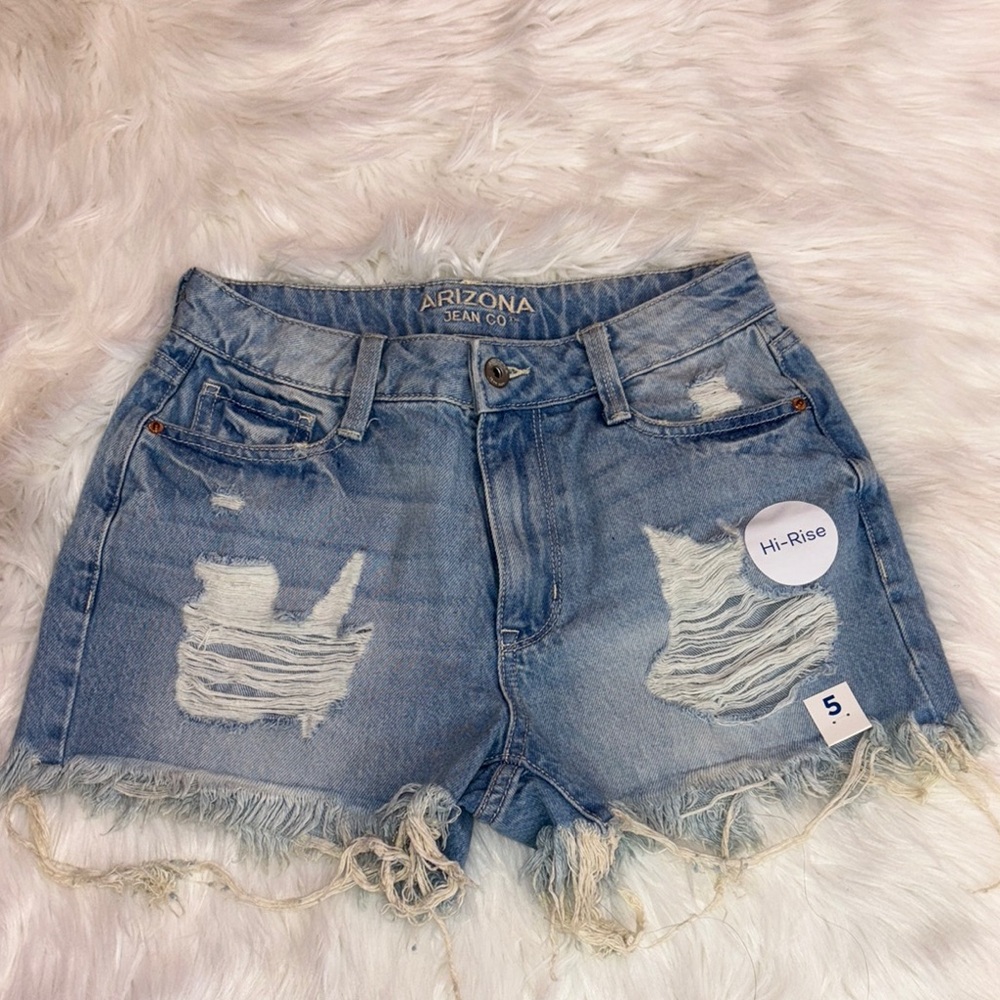 Arizona Jean Company Light Blue Jean Shorts